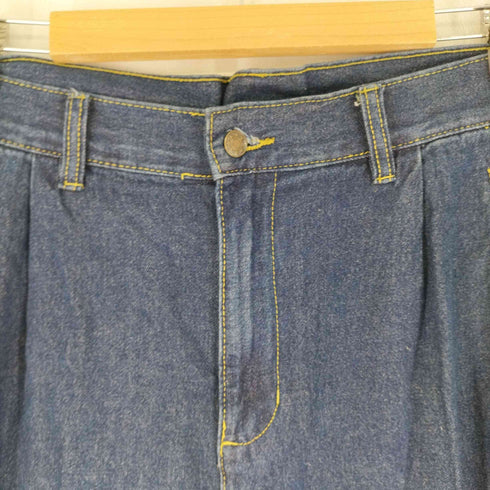 モノマート MONO-MART 1タック ワイドデニムパンツ メンズ JPN:L