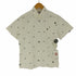 アベイシングエイプ A BATHING APE BAPE STA APE HEAD ベイプスタ プリント 総柄 オックスフォード B.D シャツ メンズ JPN:M