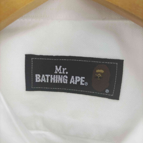 ミスターベイシングエイプ Mr. BATHING APE Floral Camo フローラルカモ 切替 エイプヘッド 刺繍 S/S ボタンダウンシャツ メンズ JPN:M