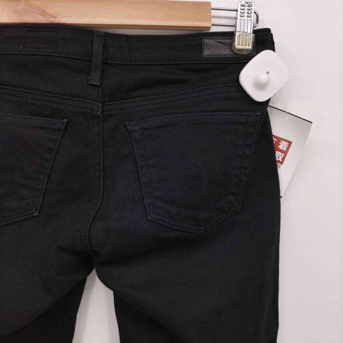 エージー アドリアーノゴールドシュミット AG / ADRIANO GOLDSCHMIED THE STILT ブラック デニム スキニー パンツ レディース