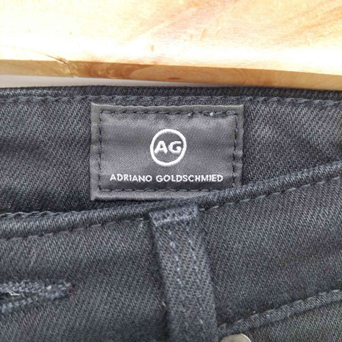エージー アドリアーノゴールドシュミット AG / ADRIANO GOLDSCHMIED THE STILT ブラック デニム スキニー パンツ レディース