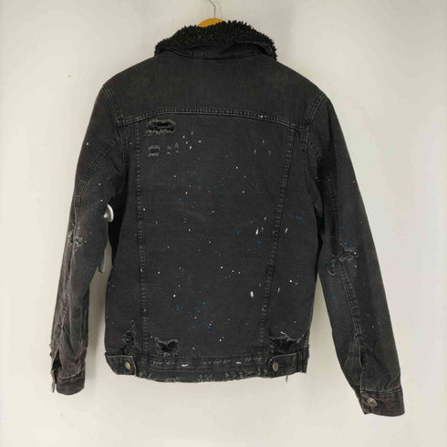ザラ ZARA ボアデニムジャケット メンズ S