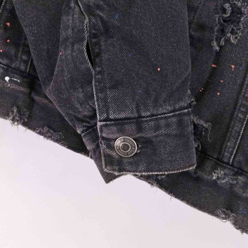 ザラ ZARA ボアデニムジャケット メンズ S