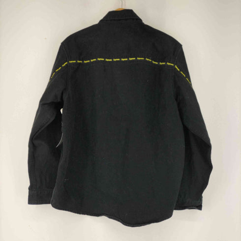 シュプリーム Supreme 20AW Logo Taping Work Shirt メンズ JPN:L