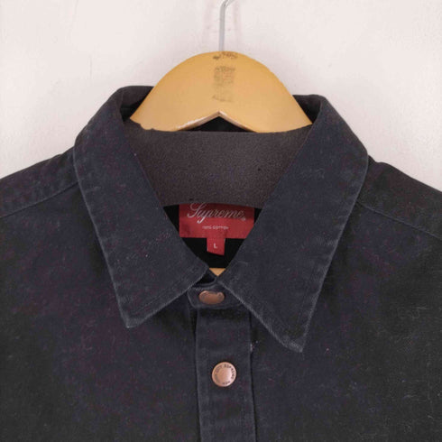 シュプリーム Supreme 20AW Logo Taping Work Shirt メンズ JPN:L