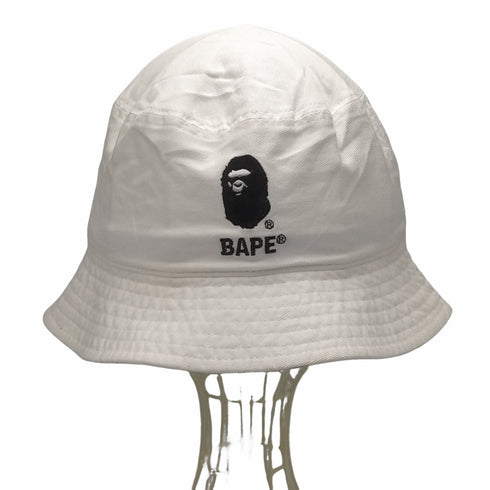 アベイシングエイプ A BATHING APE APE HEAD BUCKET HAT ヘイプヘッド バケットハット メンズ S
