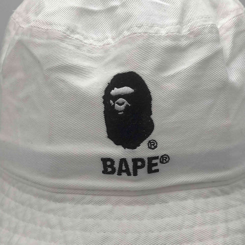 アベイシングエイプ A BATHING APE APE HEAD BUCKET HAT ヘイプヘッド バケットハット メンズ S
