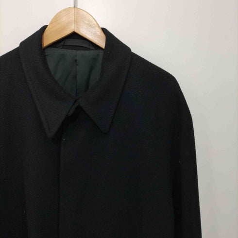 ポールスミス Paul Smith ラムウール カシミヤ混 比翼ボタンロングチェスターコート メンズ import:M
