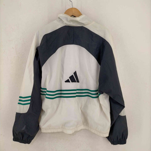 アディダス adidas 万国タグ パフォーマンスロゴ ナイロンジャケット メンズ import:L