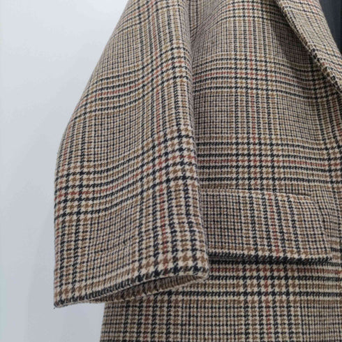 ザラ ZARA チェック チェスターコート ロング ジャケット レディース