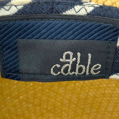 Cable 麦わら帽子 メンズ