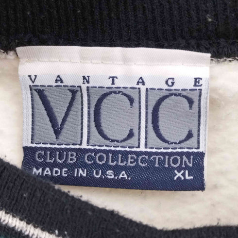VCC 袖ライン クルーネックスウェット メンズ JPN:XL
