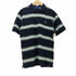 フレッドペリー FRED PERRY 鹿の子ボーダーポロシャツ メンズ import:M