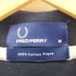 フレッドペリー FRED PERRY 鹿の子ボーダーポロシャツ メンズ import:M
