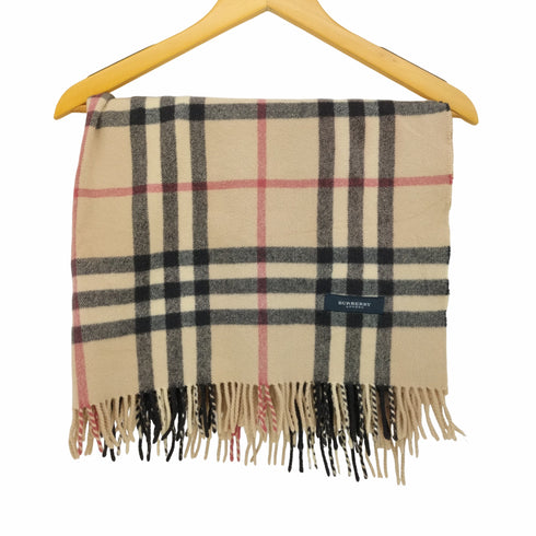 バーバリーロンドン BURBERRY LONDON ノバチェック ビッグ ウール ストール ブランケット ショール レディース