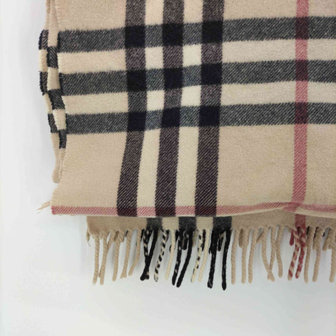 バーバリーロンドン BURBERRY LONDON ノバチェック ビッグ ウール ストール ブランケット ショール レディース