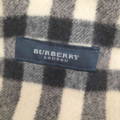 バーバリーロンドン BURBERRY LONDON ノバチェック ビッグ ウール ストール ブランケット ショール レディース