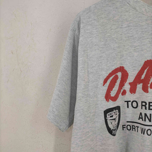 フルーツオブザルーム FRUIT OF THE LOOM Drug Abuse Resistance EducationクルーネックTシャツ メンズ import:L