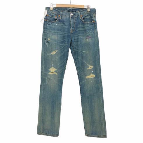 リーバイス Levis 501 ボタン裏3073 ダメージ リメイク デニム パンツ メンズ