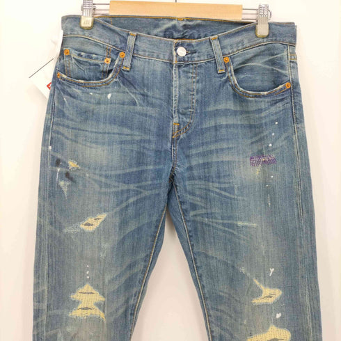 リーバイス Levis 501 ボタン裏3073 ダメージ リメイク デニム パンツ メンズ