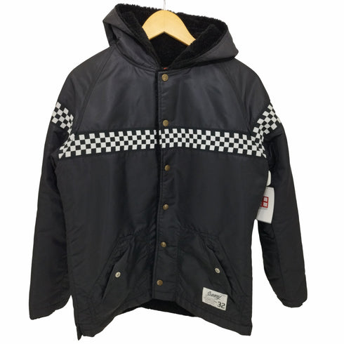 サニーサイダー SUNNY SIDER CHECKER NYLON JKT 裏ボア チェッカーデザインフーデットジャケット メンズ import:S