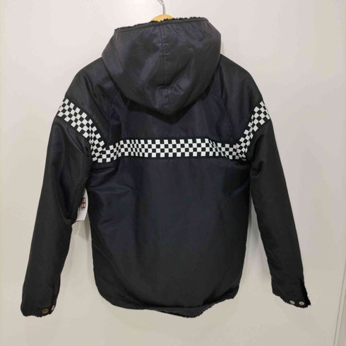 サニーサイダー SUNNY SIDER CHECKER NYLON JKT 裏ボア チェッカーデザインフーデットジャケット メンズ import:S