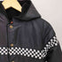 サニーサイダー SUNNY SIDER CHECKER NYLON JKT 裏ボア チェッカーデザインフーデットジャケット メンズ import:S