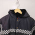 サニーサイダー SUNNY SIDER CHECKER NYLON JKT 裏ボア チェッカーデザインフーデットジャケット メンズ import:S
