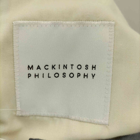 マッキントッシュフィロソフィー MACKINTOSH PHILOSOPHY サマーウールスラックス 裾ダブル メンズ FR:36-38