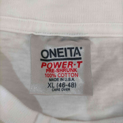 オニータ ONEITA 90S USA製 シングルステッチ 企業Tシャツ メンズ JPN:XL