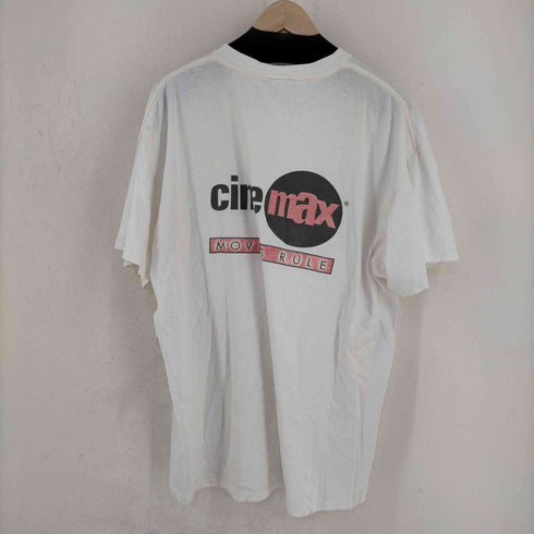 CINEMAX バックロゴプリント Tシャツ メンズ JPN:XL