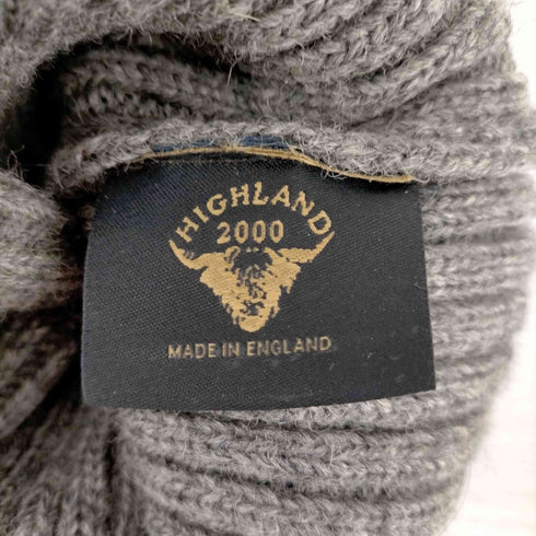 ハイランド highland 2000 イングランド製 ウールニット帽 メンズ