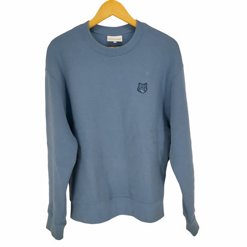 メゾンキツネ maison kitsune ボールド フォックスヘッド パッチ コンフォート スウェットシャツ メンズ JPN:S