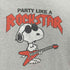 フルーツオブザルーム FRUIT OF THE LOOM 90~2000s party like a rockstar レディース import:S