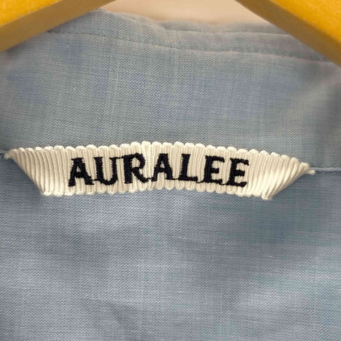 オーラリー AURALEE 24SS HARD TWIST FINX ORGANDY SHIRT メンズ JPN:5