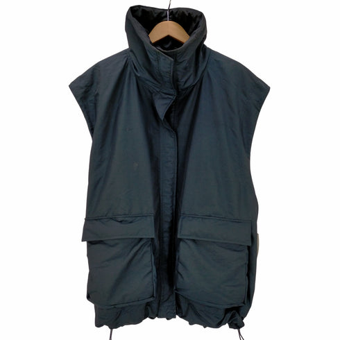 ザラ ZARA ナイロン テック 立体 ベスト メンズ import:L