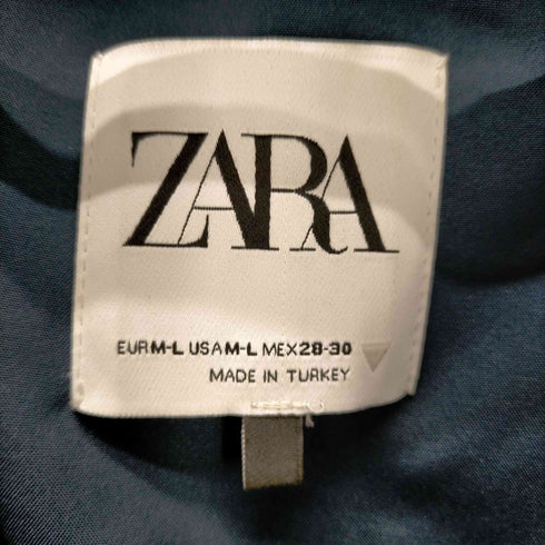 ザラ ZARA ナイロン テック 立体 ベスト メンズ import:L