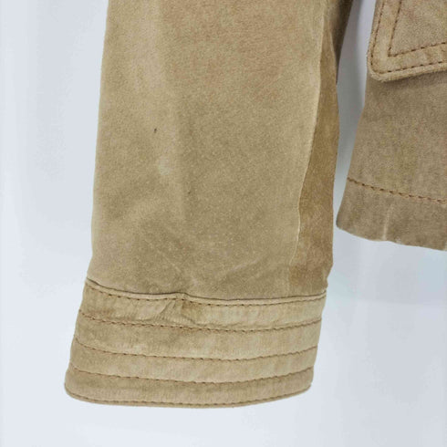 エディーバウアー Eddie Bauer ピッグスエード ジップアップジャケット レディース import:XS