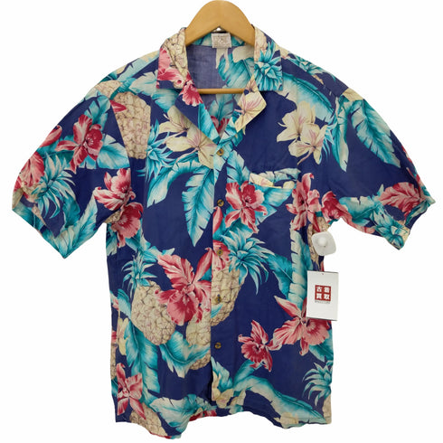 ベアフットインパラダイス BAREFOOT IN PARADISE 総柄アロハシャツ ボックスシルエット メンズ JPN:M
