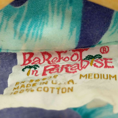ベアフットインパラダイス BAREFOOT IN PARADISE 総柄アロハシャツ ボックスシルエット メンズ JPN:M