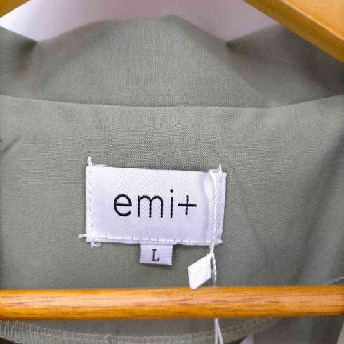エミプラス emi+ ショートテーラーサマージャケット+フレアスカート セットアップ レディース L