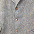 ハリスツイード Harris Tweed 60S ウール ツイード 3Bテーラードジャケット クルミボタン メンズ