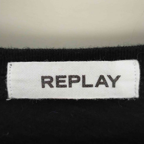 リプレイ REPLAY 英字プリントクルーネックTシャツ Y2K メンズ