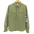 ザラ ZARA DENIM OVERSHIRT バックプリント デニム シャツ ジャケット メンズ import:M