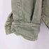 ザラ ZARA DENIM OVERSHIRT バックプリント デニム シャツ ジャケット メンズ import:M