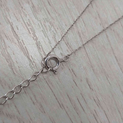 サマンサティアラ Samantha Tiara 10kチェーン ダイヤモンド0.05 st フラワーモチーフネックレス レディース