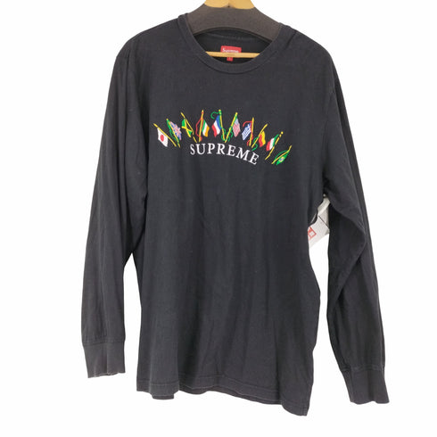 シュプリーム Supreme 19AW FLAGS LONG SLEEVE TEE メンズ import:L