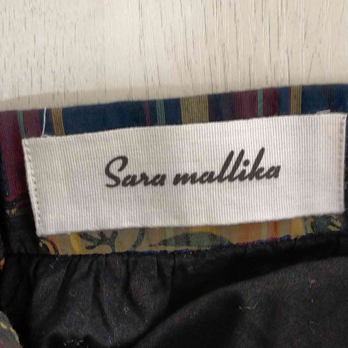 フルギ Sara Mallika CHECK FLOWER PRT SKIRT レディース JPN:M