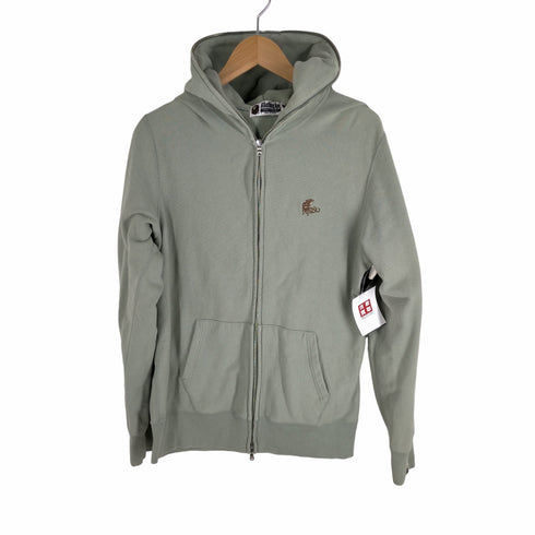 アベイシングエイプ A BATHING APE 00S アーカイブ オクトパス期 袖プリント 裏地ガールプリント フルジップ プリントパーカー メンズ JPN:L