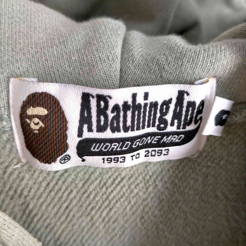 アベイシングエイプ A BATHING APE 00S アーカイブ オクトパス期 袖プリント 裏地ガールプリント フルジップ プリントパーカー メンズ JPN:L